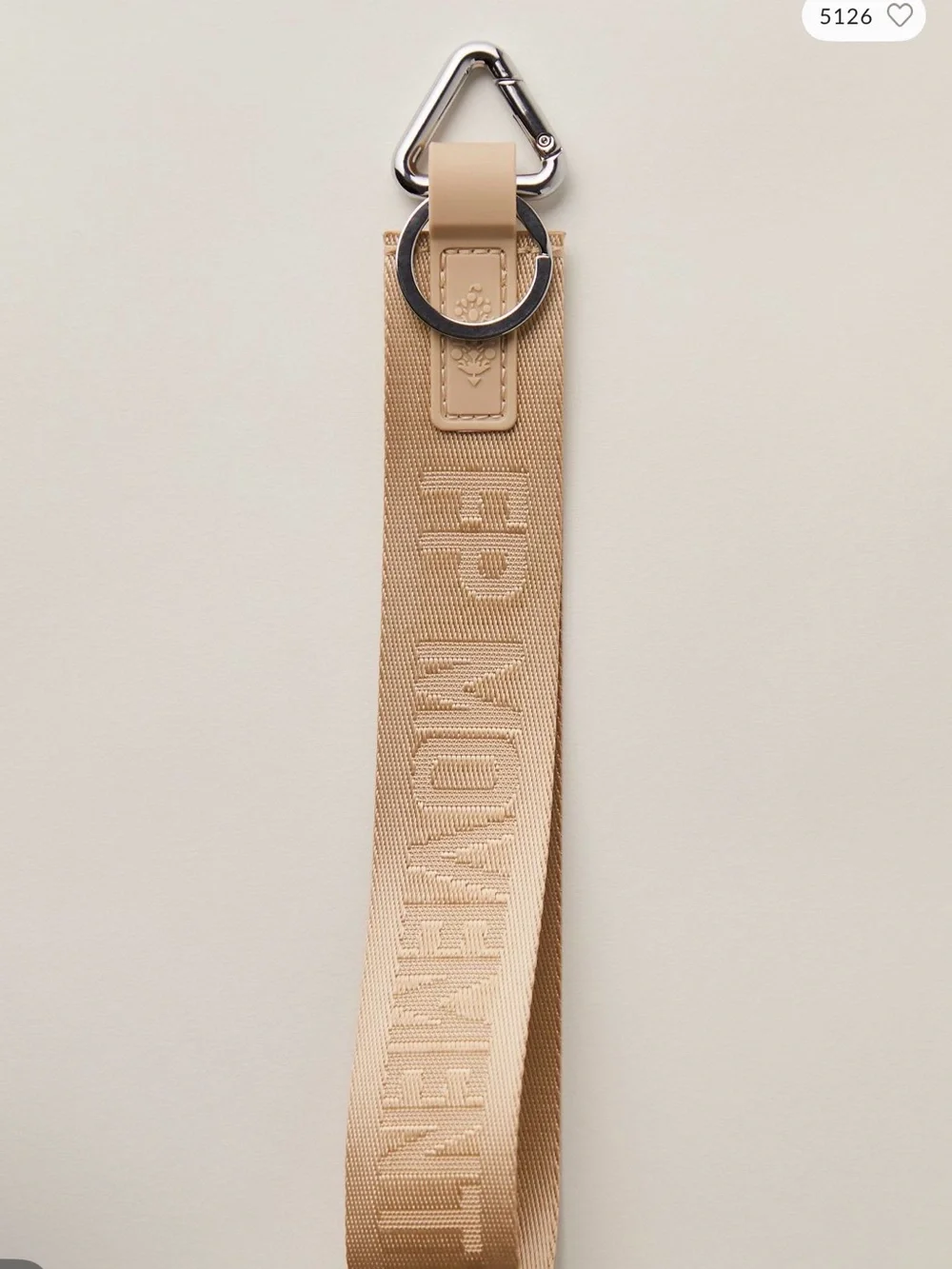 FP Movement by Free People There It Is Keychain in Neon Clementine